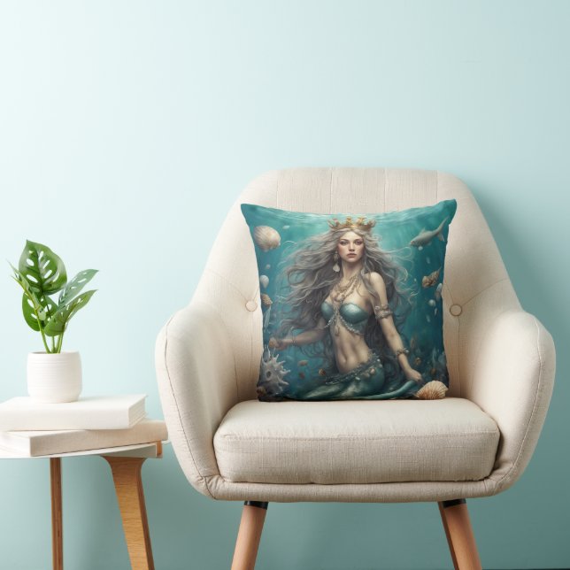 Mermaid Fantasy Cushion (Chair)