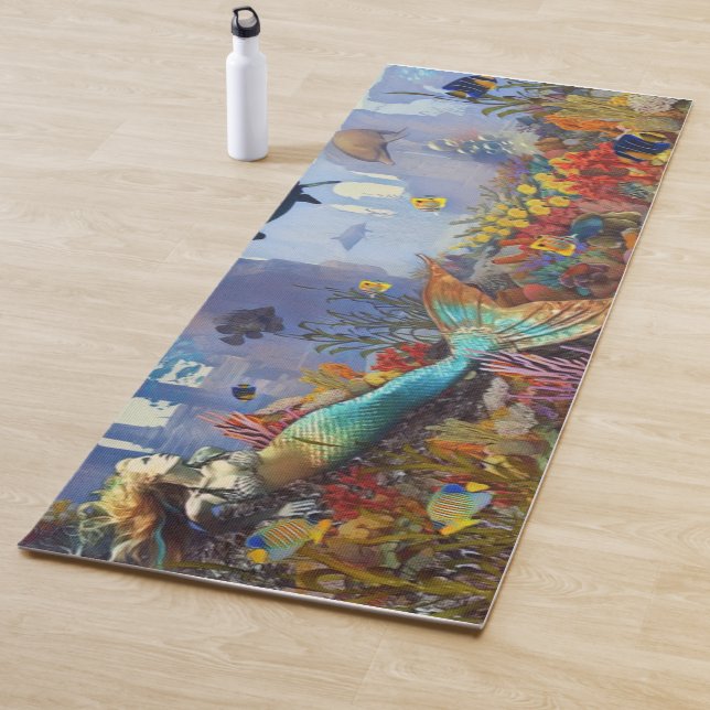 Mermaid Fantasy Yoga Mat (In Situ)