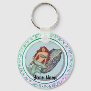 Mermaid Fish Lure Key Ring