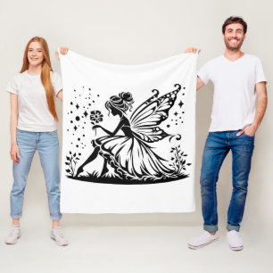 Mermaid Fleece Blanket, 50"x60" Blanket