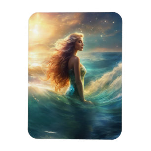 Mermaid Flexible Photo Magnet