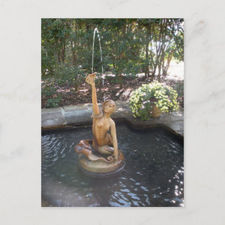 Mermaid Fountain Postcard