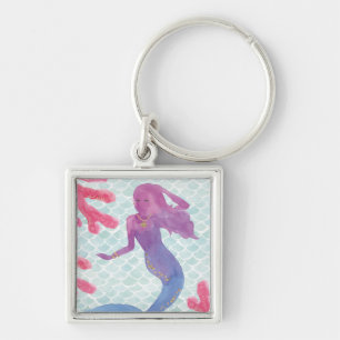Mermaid Friends I Key Ring