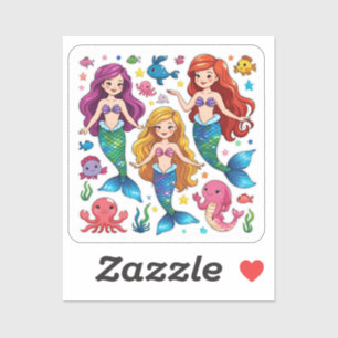 Mermaid Friends Personalized Fun set