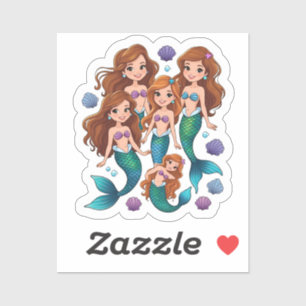 Mermaid Friends Personalized Fun set