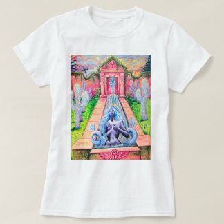 Mermaid Garden by Nefertara T-Shirt