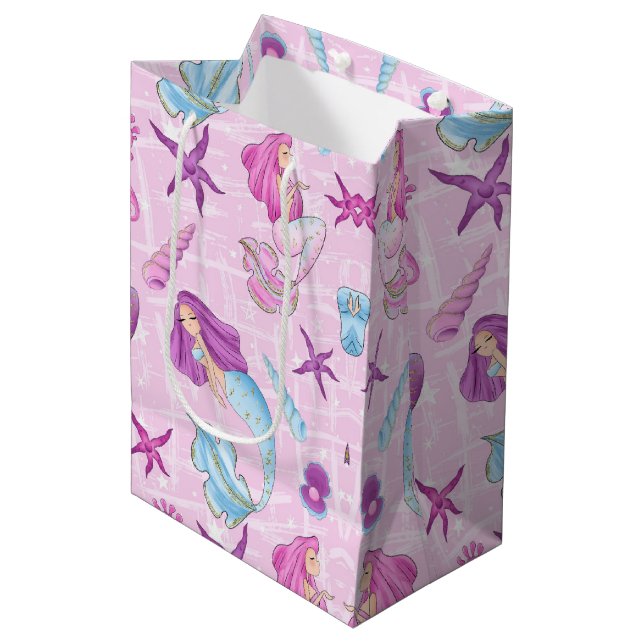 Mermaid Gift Bag (Front Angled)