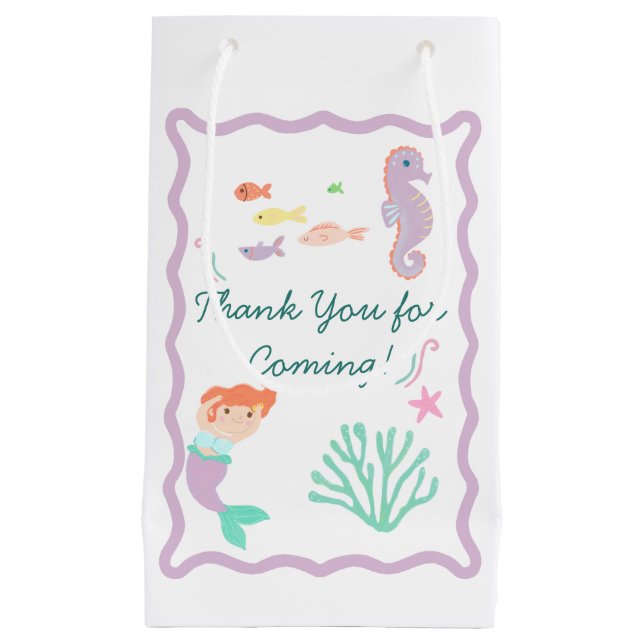 Mermaid Gift Bag (Front)