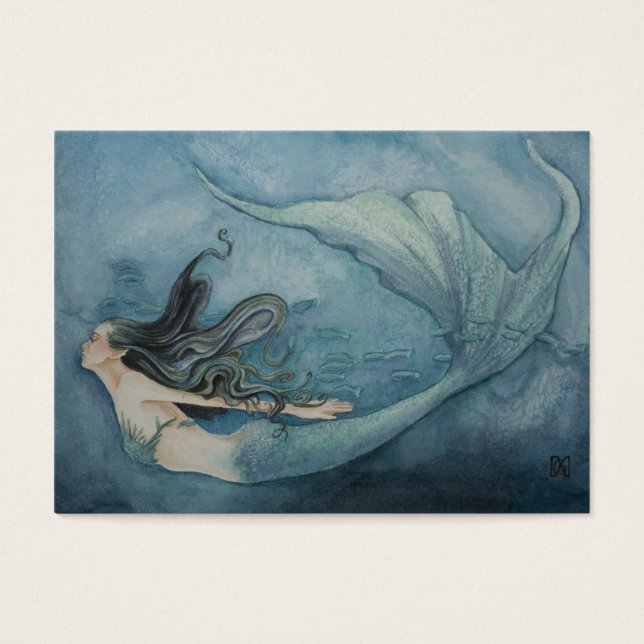 Mermaid Gift Tag (Front)