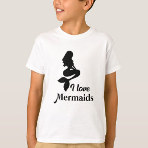 Mermaid Girl Mermaids Cute Sea Funny Birthday Gift T-Shirt