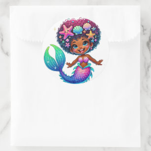Mermaid Girl Stickers