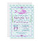 Mermaid Girl's Birthday Party Invitation