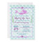 Mermaid Girl's Birthday Party Invitation