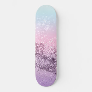 Mermaid Girls Glitter #2 Skateboard