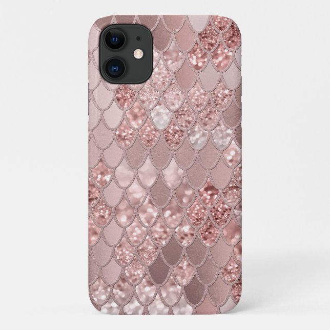 Mermaid Glitter Scales #8 (Faux Glitter) Case-Mate iPhone Case (Back)