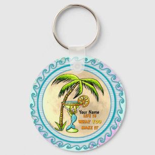 Mermaid Good Life Key Ring