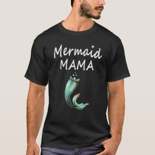 Mermaid Grandma Fun Grandmother Family Matching T-Shirt