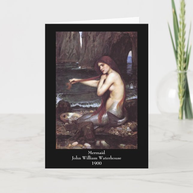 Mermaid Greeting Card (Front)