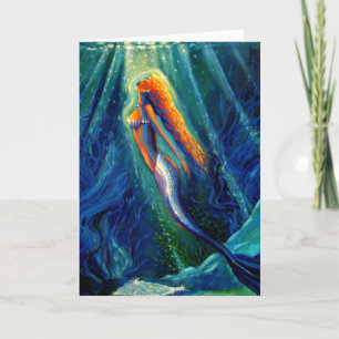 Mermaid - Greeting Card