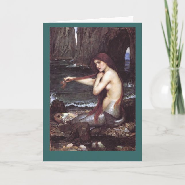 Mermaid Greeting Card (Front)
