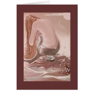 Mermaid Grooming (card)