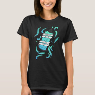 Mermaid Hair Don’t Care Blue Hair Dye Womens T-Shirt