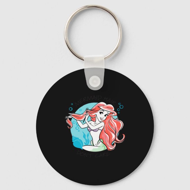 Mermaid Hair Dont Care  Key Ring (Front)