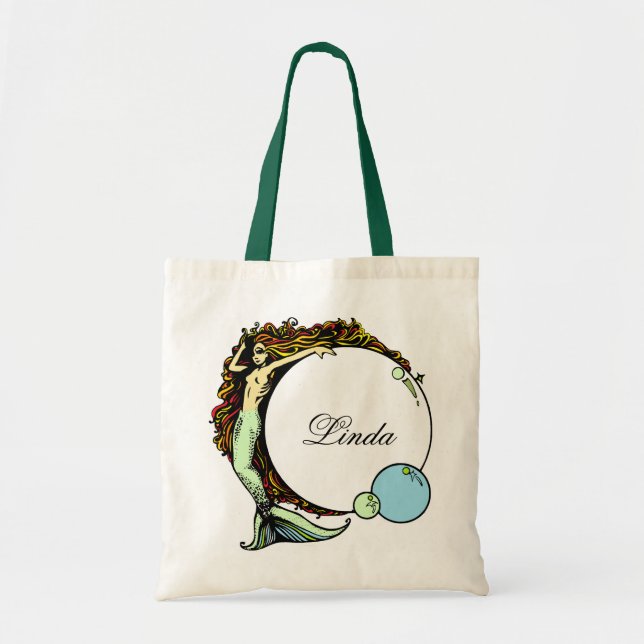 Mermaid Hand/ Tote Bag (Front)