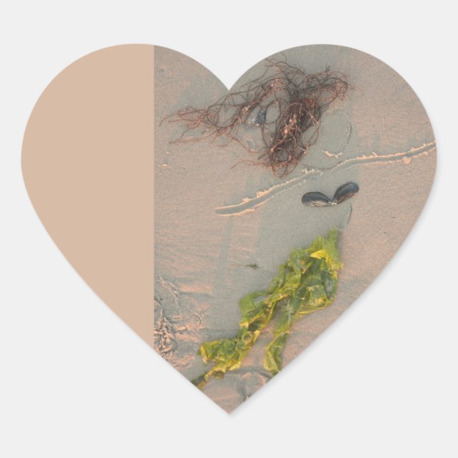 Mermaid Heart Sticker (Front)