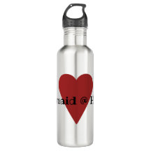 "Mermaid @ Heart" Water Bottle