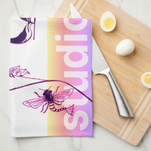 mermaid honey bees CLOTH NAPKINS