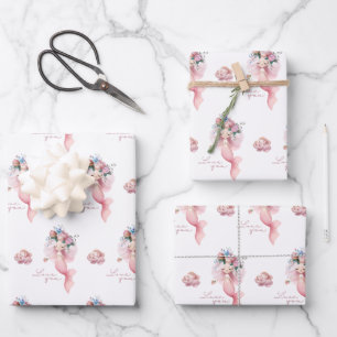 Mermaid I Love You Wrapping Paper Set