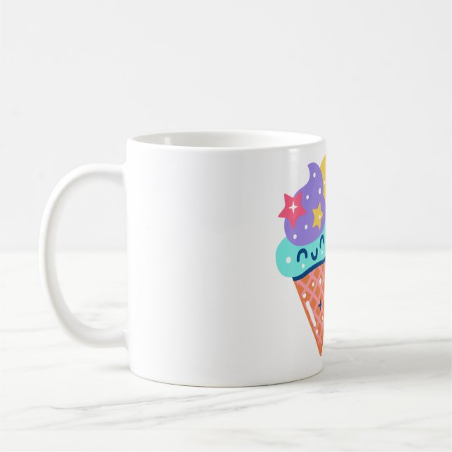 Mermaid icecream coffee mug (Left)