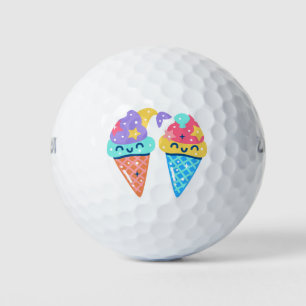 Mermaid icecream golf balls