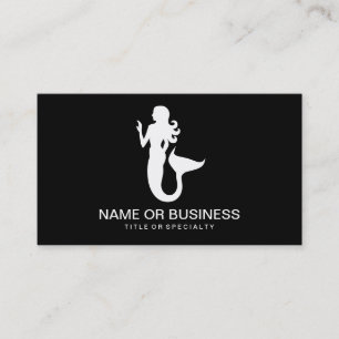 mermaid icon business card