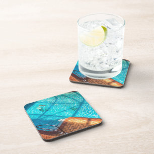 Mermaid in a Swimming Pool Coaster