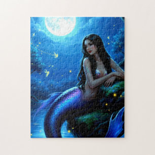 Mermaid in the Night Jigsaw Puzzle