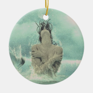 Mermaid In the Sea Ornament