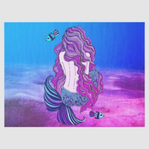 Mermaid in the Sea Tissue Paper