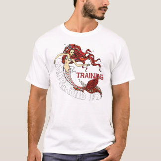 Mermaid in Training (redhead) T-Shirt