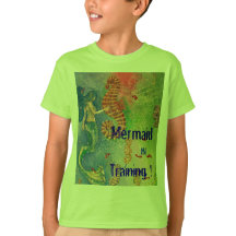 Mermaid in Training! t-shirt