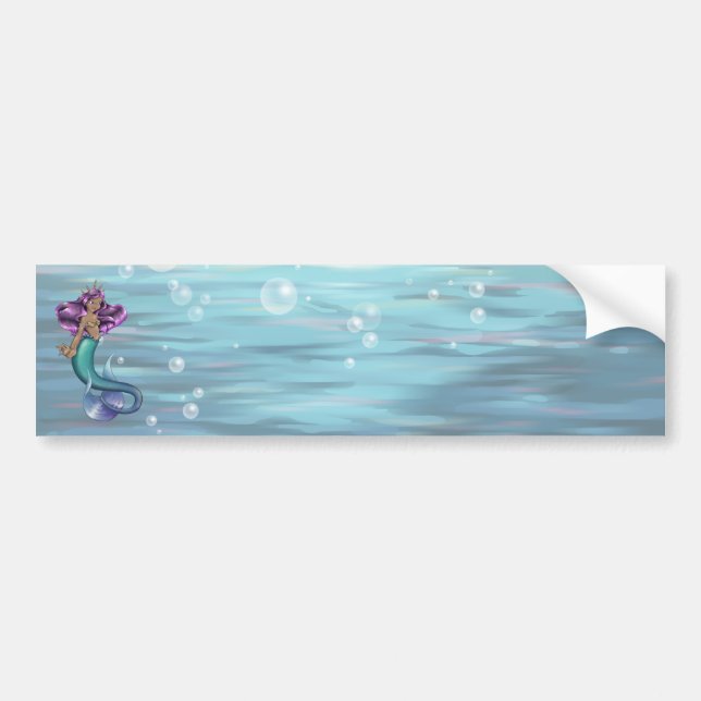 Mermaid Iole Bumper Sticker (Front)