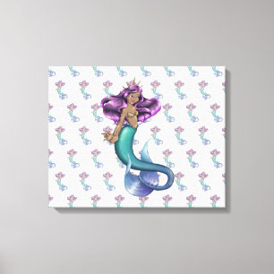 Mermaid Iole Canvas Print