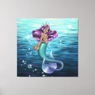 Mermaid Iole Canvas Print