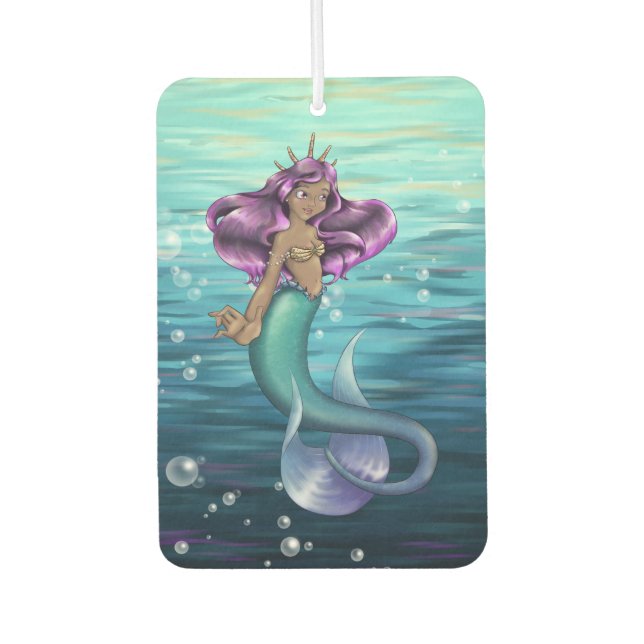 Mermaid Iole Car Air Freshener (Front)