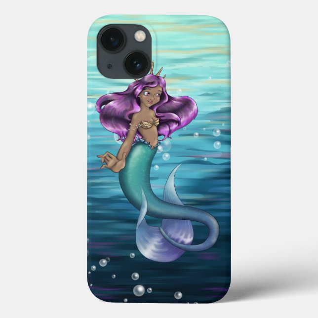 Mermaid Iole Case-Mate iPhone Case (Back)