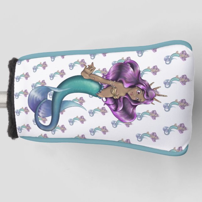 Mermaid Iole Golf Head Cover (Front)