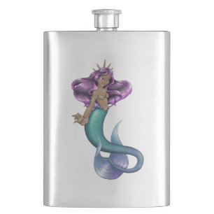 Mermaid Iole Hip Flask
