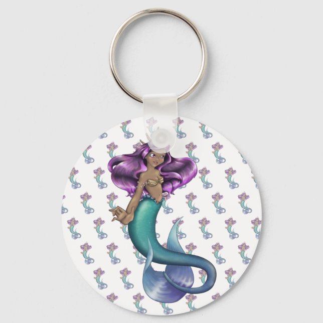Mermaid Iole Key Ring (Front)