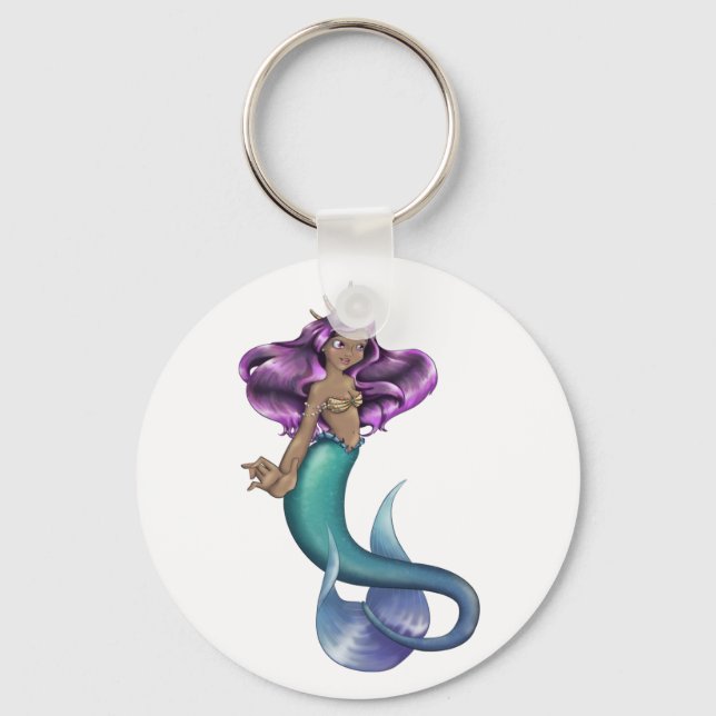 Mermaid Iole Key Ring (Front)